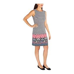 Mario Serrani Women’s Sleeveless Shift Midi Dress Size 12